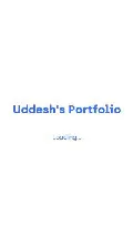 Frame #3 - uddesh.dev