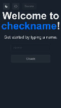 Frame #4 - checkname.himar.dev