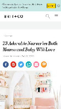 Frame #1 - brit.co/adorable-baby-nurseries-on-instagram